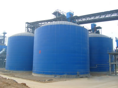 西平水泥钢板库改造