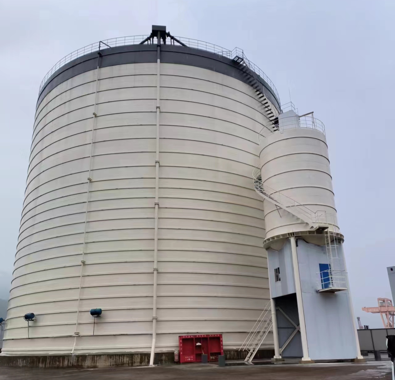 西平10万吨水泥钢板库