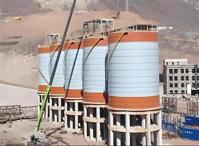 西平高架钢板仓